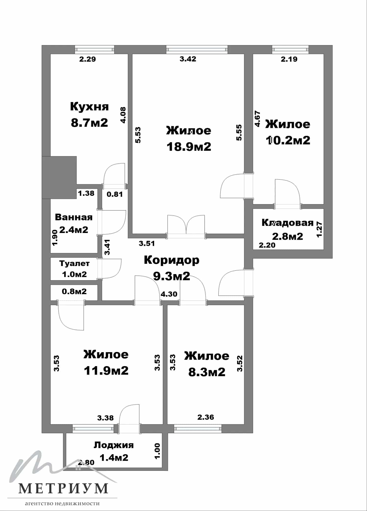 Беларусь, Минская область, Молодечно, Молодёжная улица, 7, фото 20
