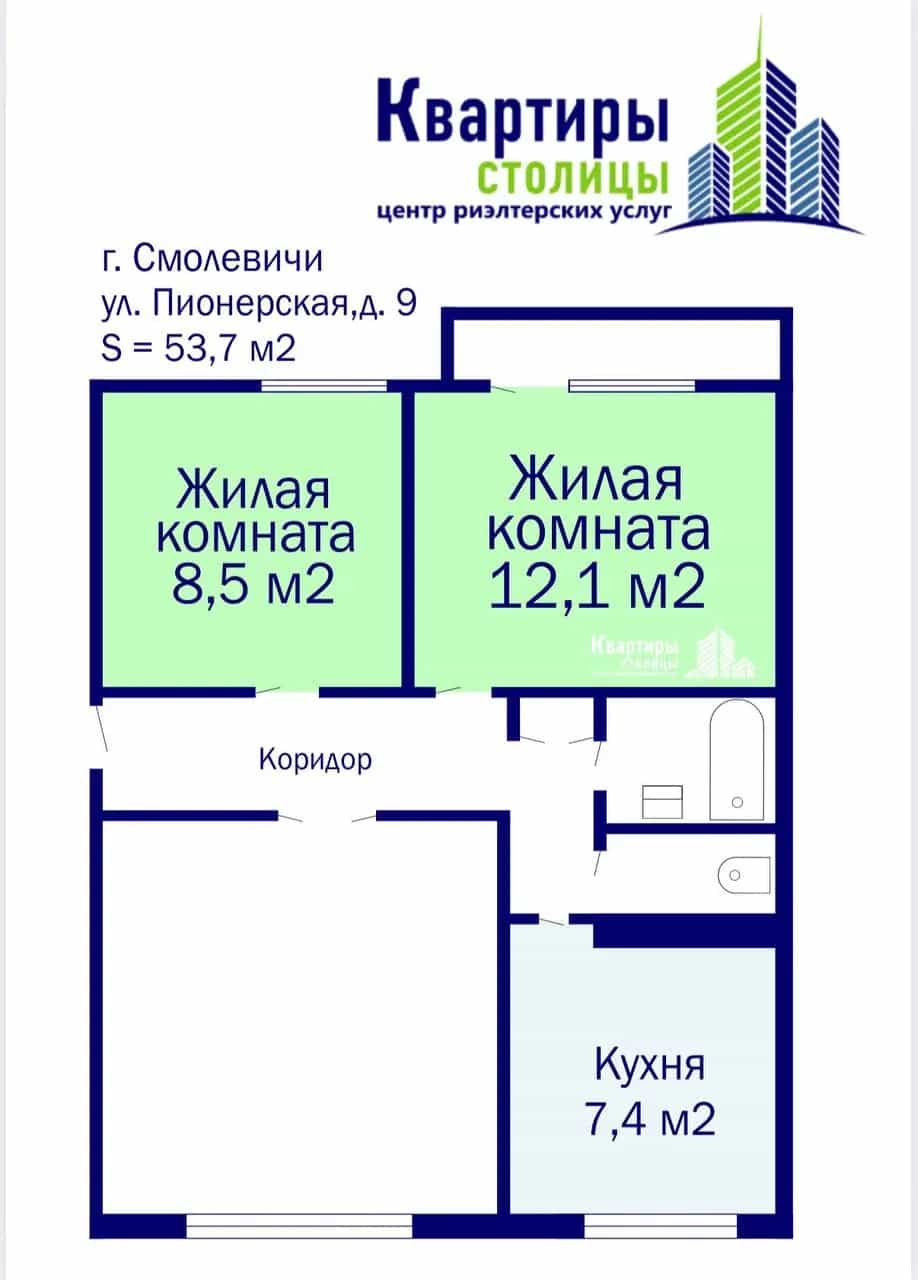 Беларусь, Минская область, Смолевичи, Пионерская улица, 9