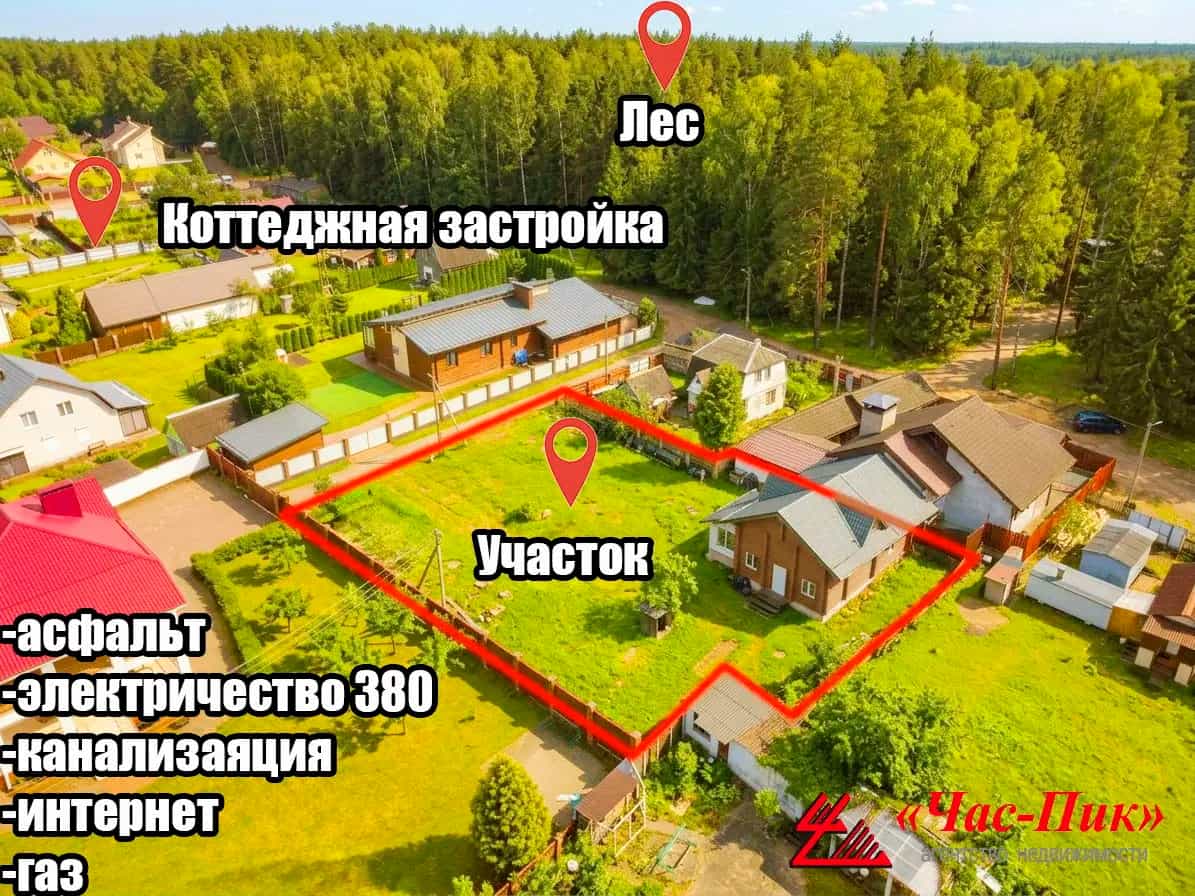 Беларусь, Минский район, Ждановичский сельсовет, деревня Крыжовка, Дачная улица, 16