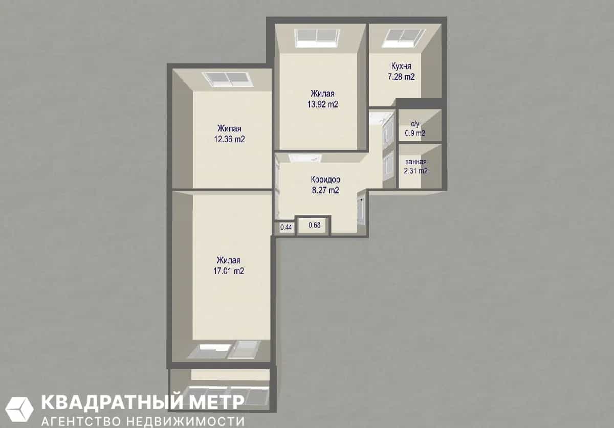 Беларусь, Минск, улица Одинцова, 36Нк12, фото 22
