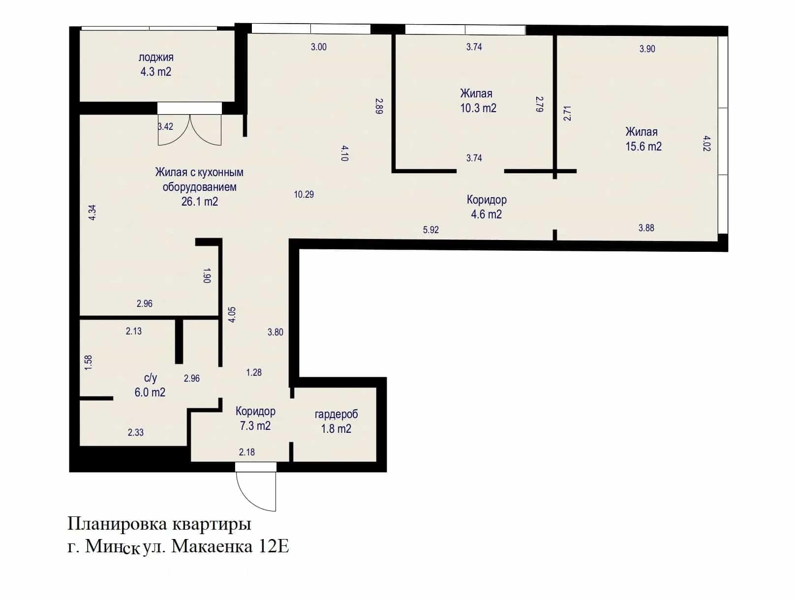 Беларусь, Минск, улица Макаёнка, 12Дк1, фото 35