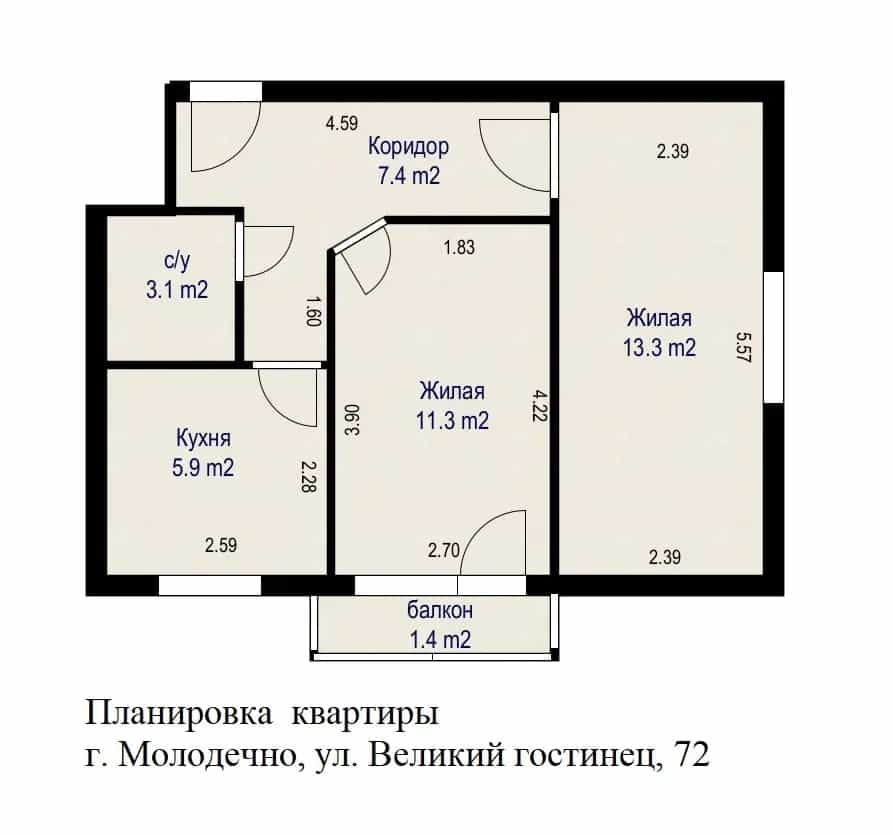 Беларусь, Минская область, Молодечно, улица Великий Гостинец, 72, фото 19