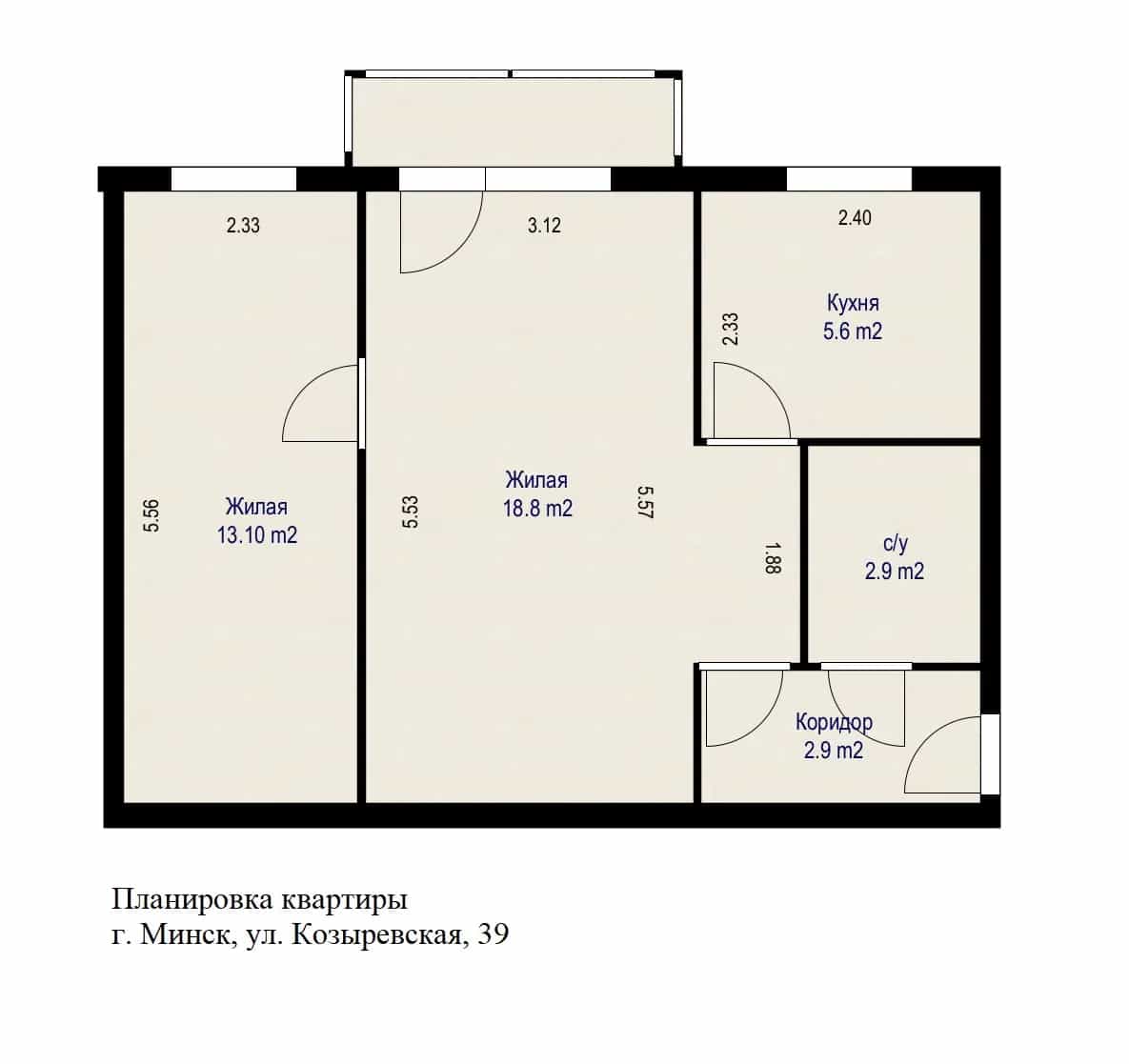 Беларусь, Минск, Козыревская улица, 39к1, фото 9