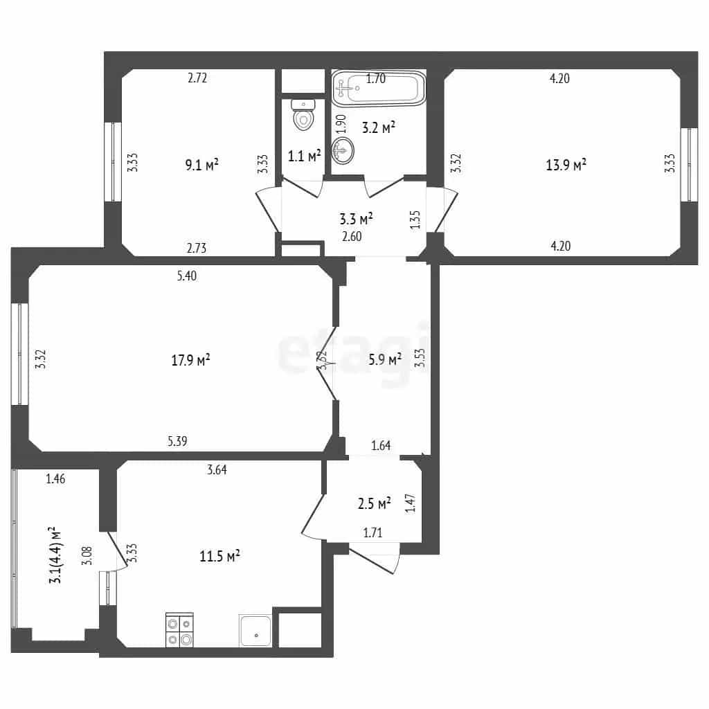 Беларусь, Минск, Каменногорская улица, 74, фото 19