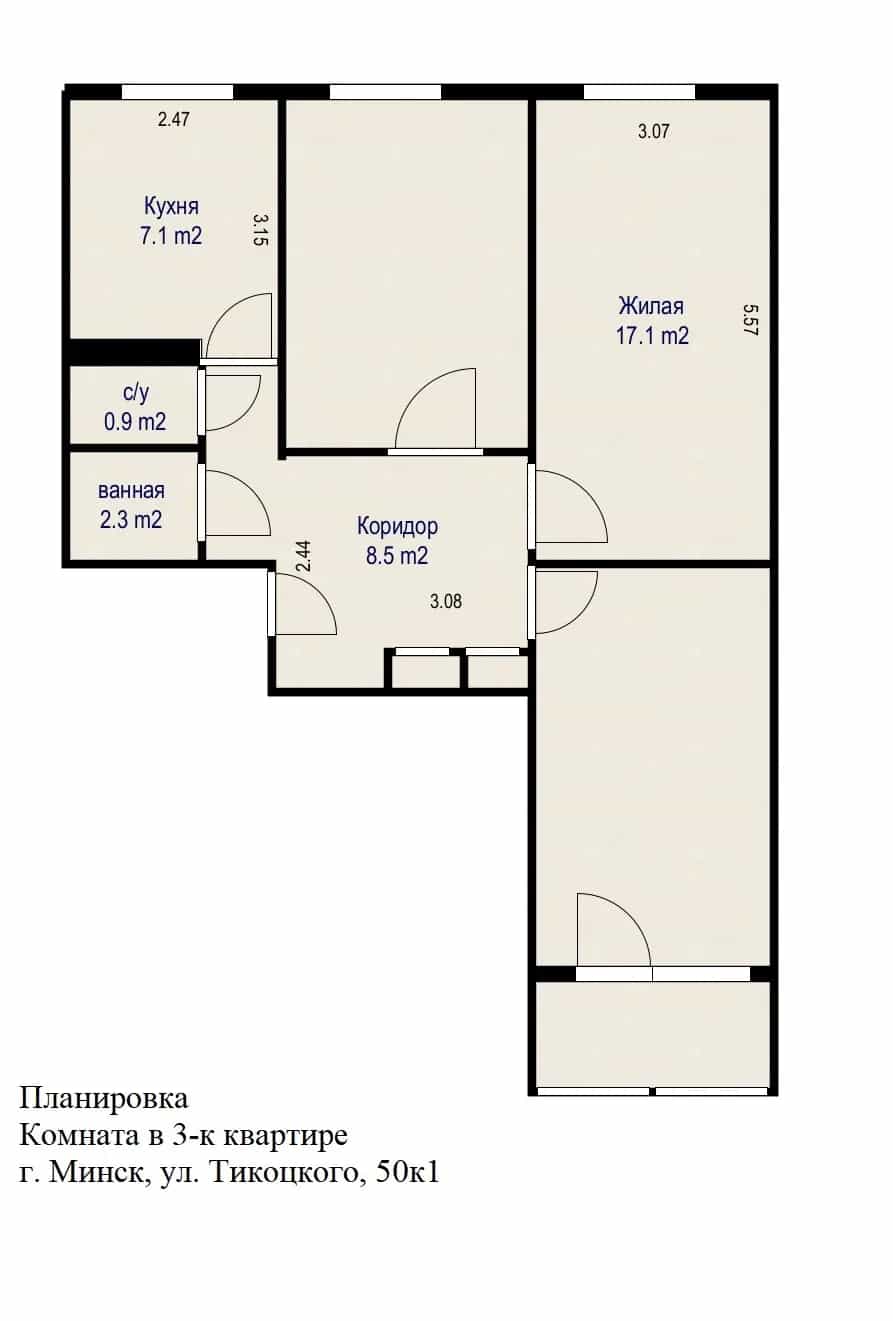 Беларусь, Минск, улица Тикоцкого, 50к1, фото 11