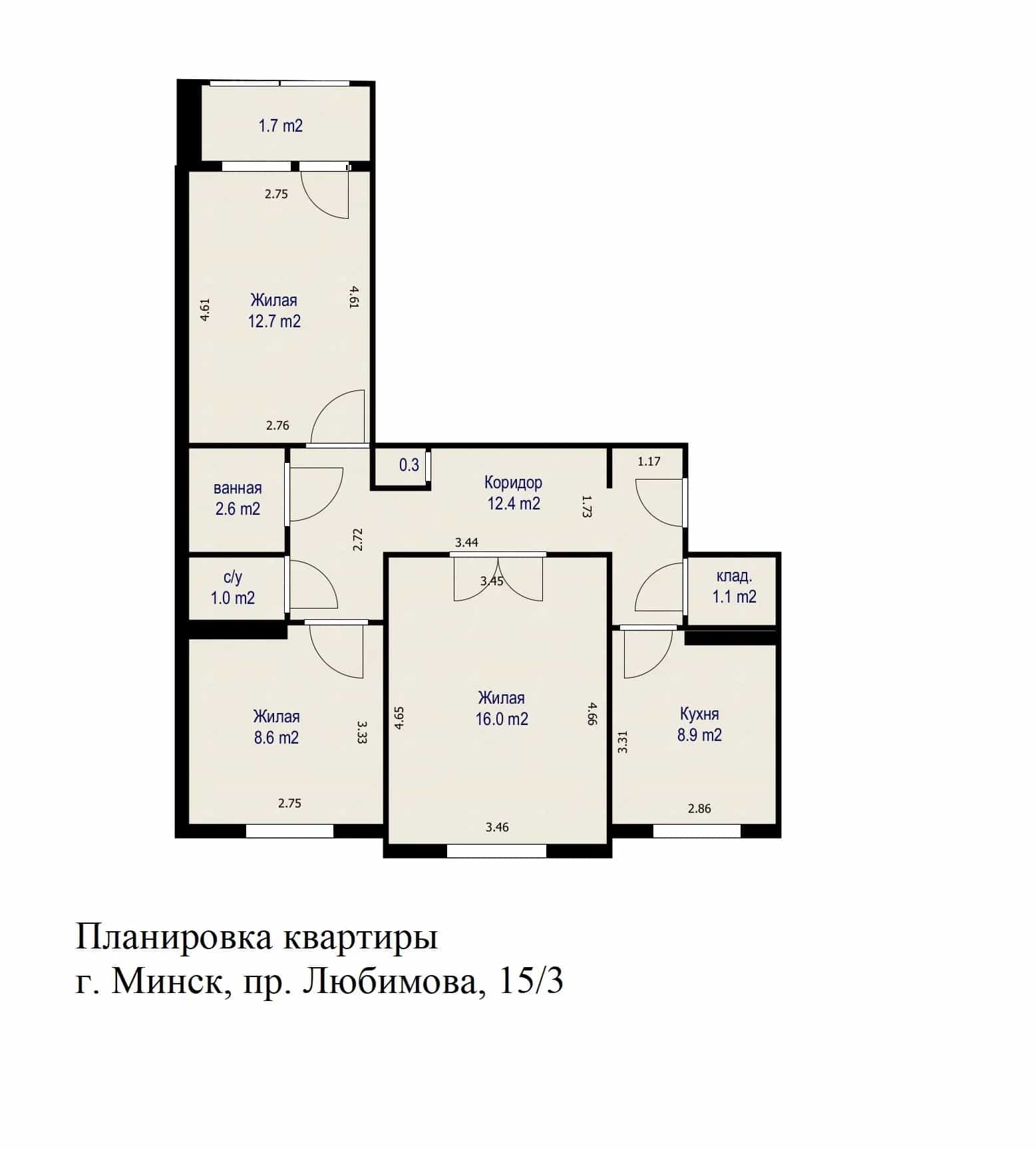 Беларусь, Минск, проспект Любимова, 15к3, фото 9