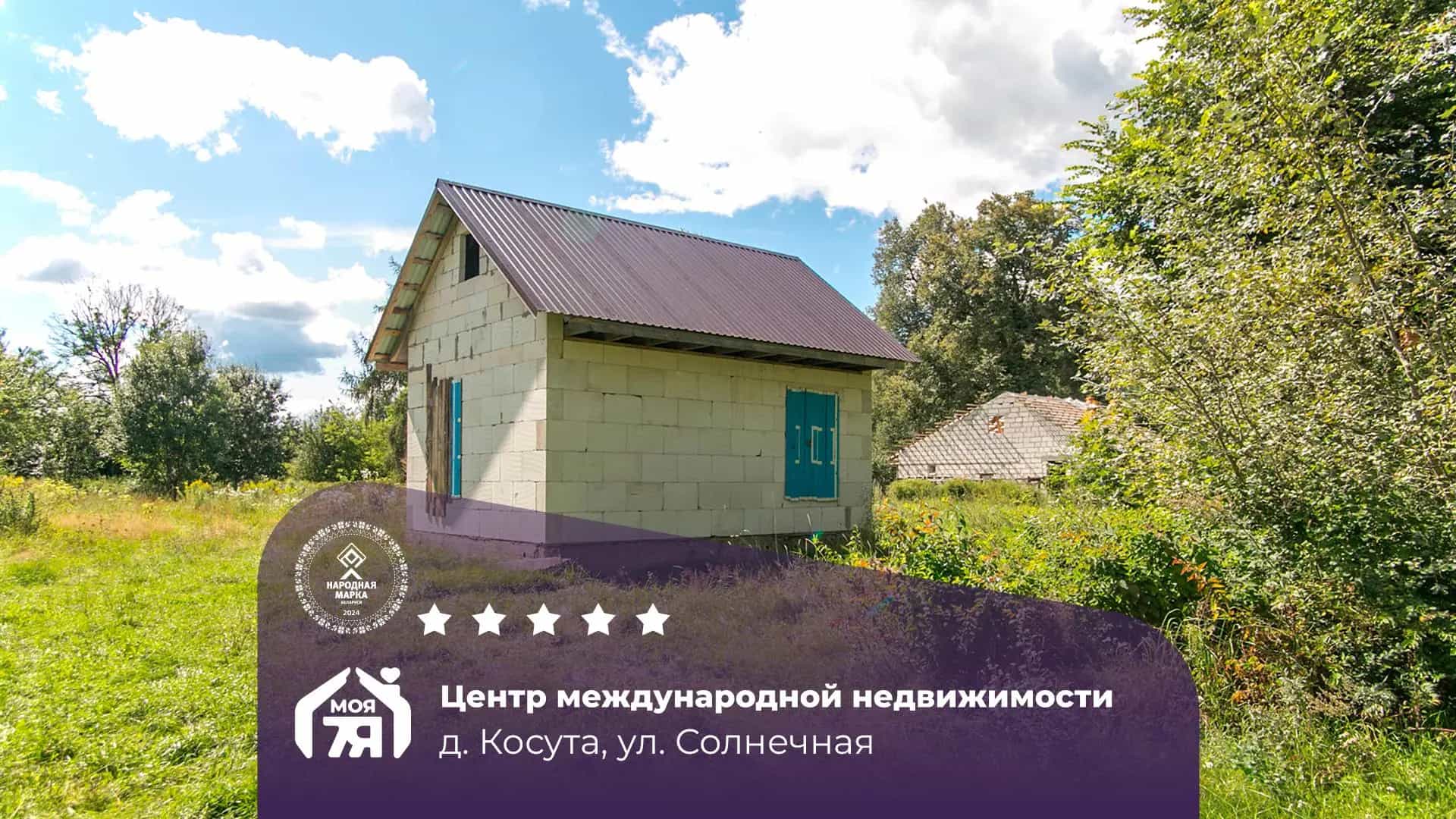 Беларусь, Минская область, Вилейский район, Кривосельский сельсовет, деревня Косута, Солнечная улица, 8