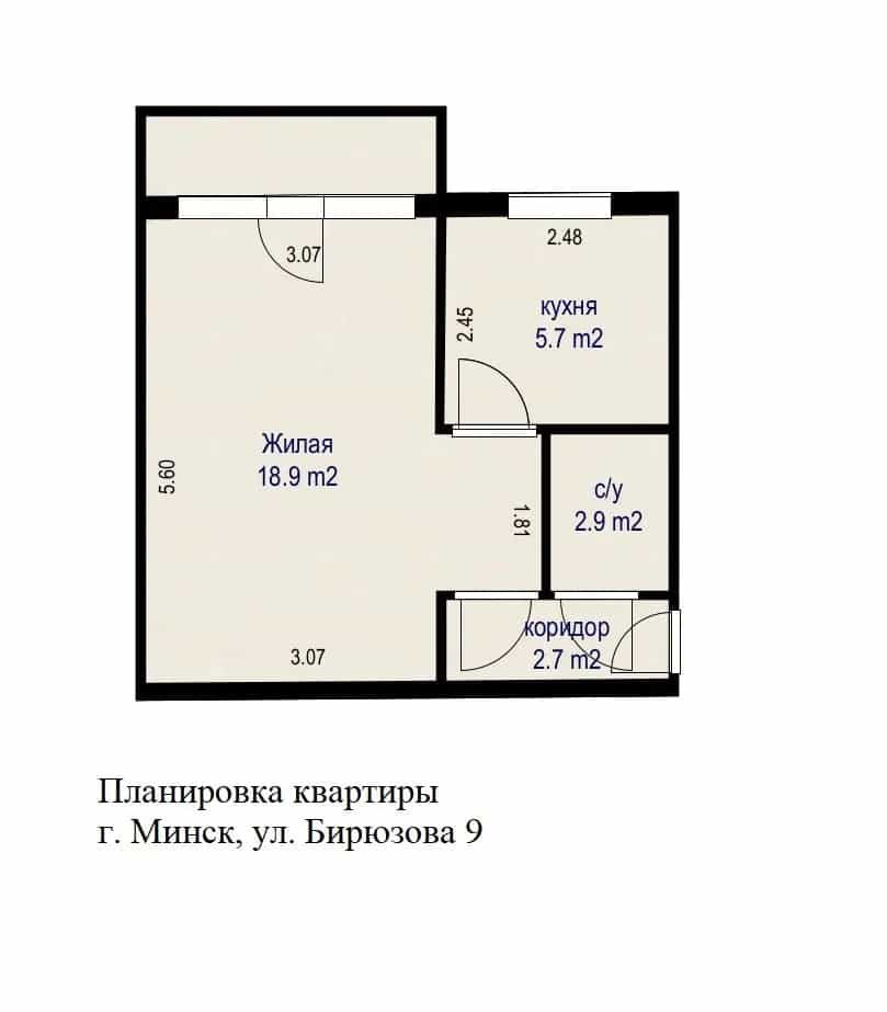 Беларусь, Минск, улица Бирюзова, 9, фото 24