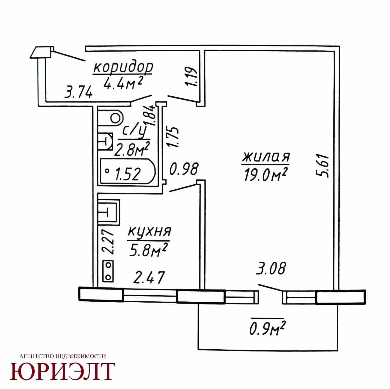 Беларусь, Витебская область, Новополоцк, Молодёжная улица, 55, фото 14