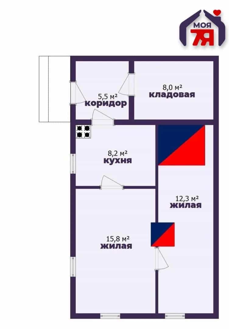 Беларусь, Минская область, Воложинский район, Першайский сельсовет, деревня Адамовцы, Солнечная улица, 18, фото 20