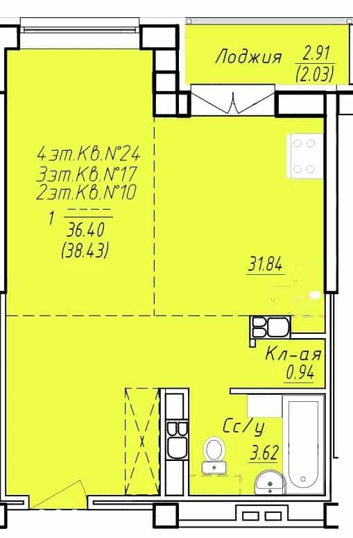 Беларусь, Витебск, улица Воинов-Интернационалистов, 4, фото 13