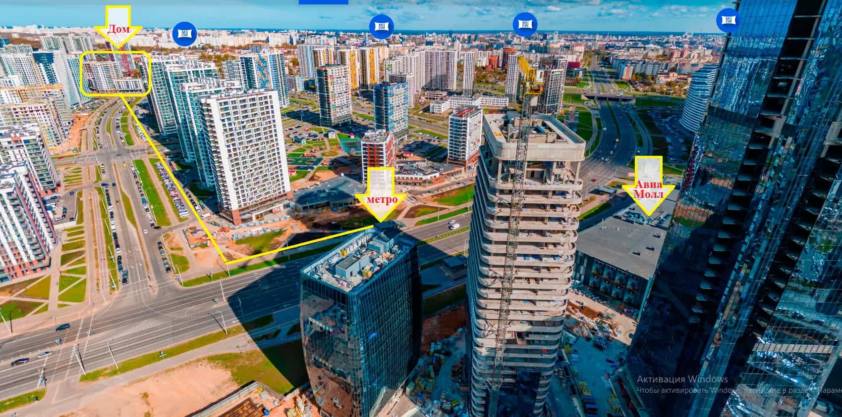Беларусь, Минск, площадь Старый Аэропорт, 2