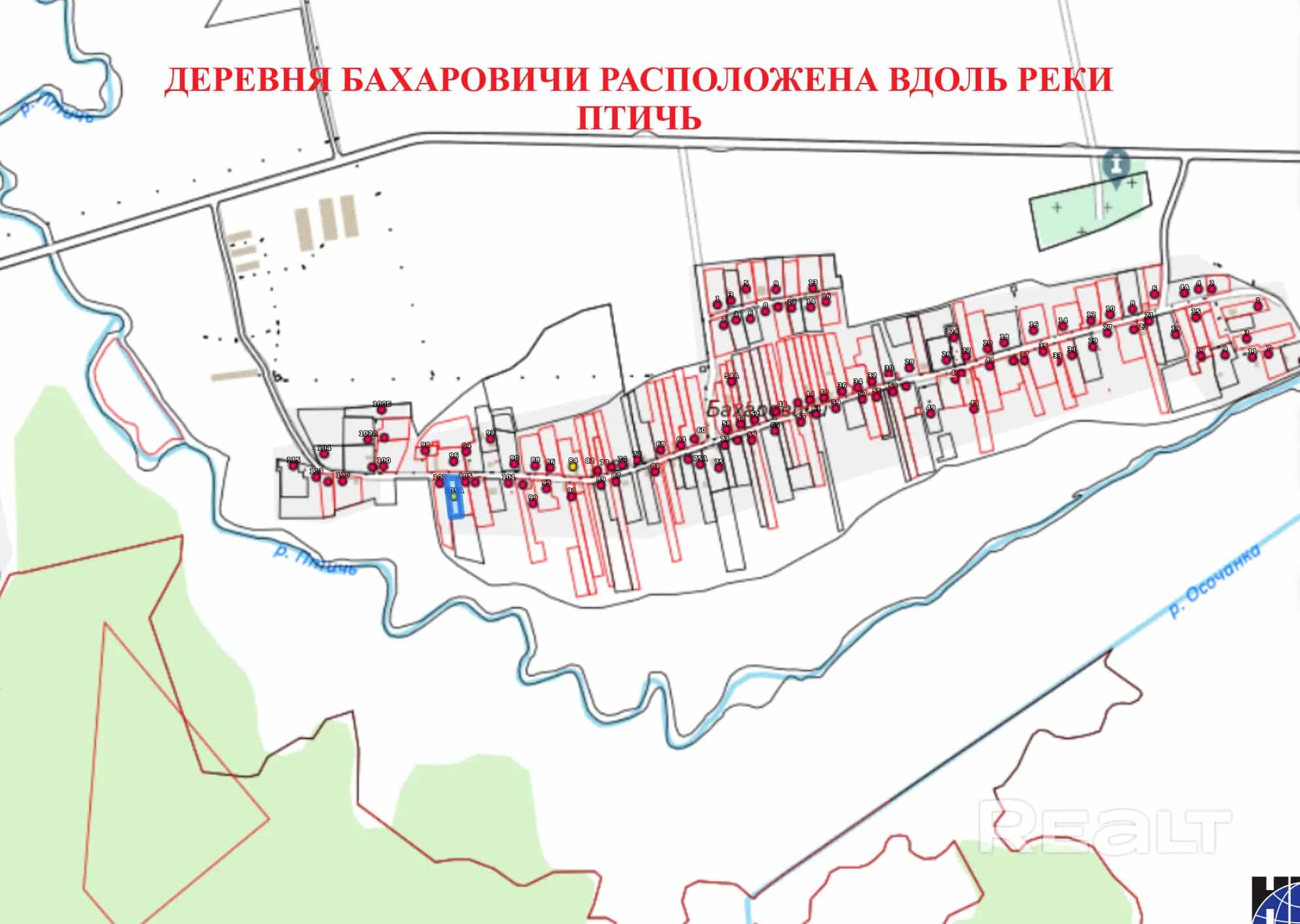 Беларусь, Минская область, Пуховичский район, Новопольский сельсовет, деревня Бахаровичи, Центральная улица, 105А, фото 10