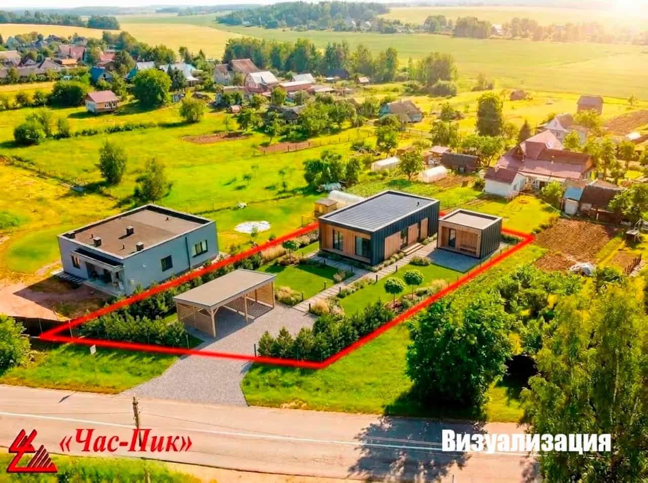 Беларусь, Минская область, Логойский район, Беларучский сельсовет, деревня Мочаны, Центральная улица, 2