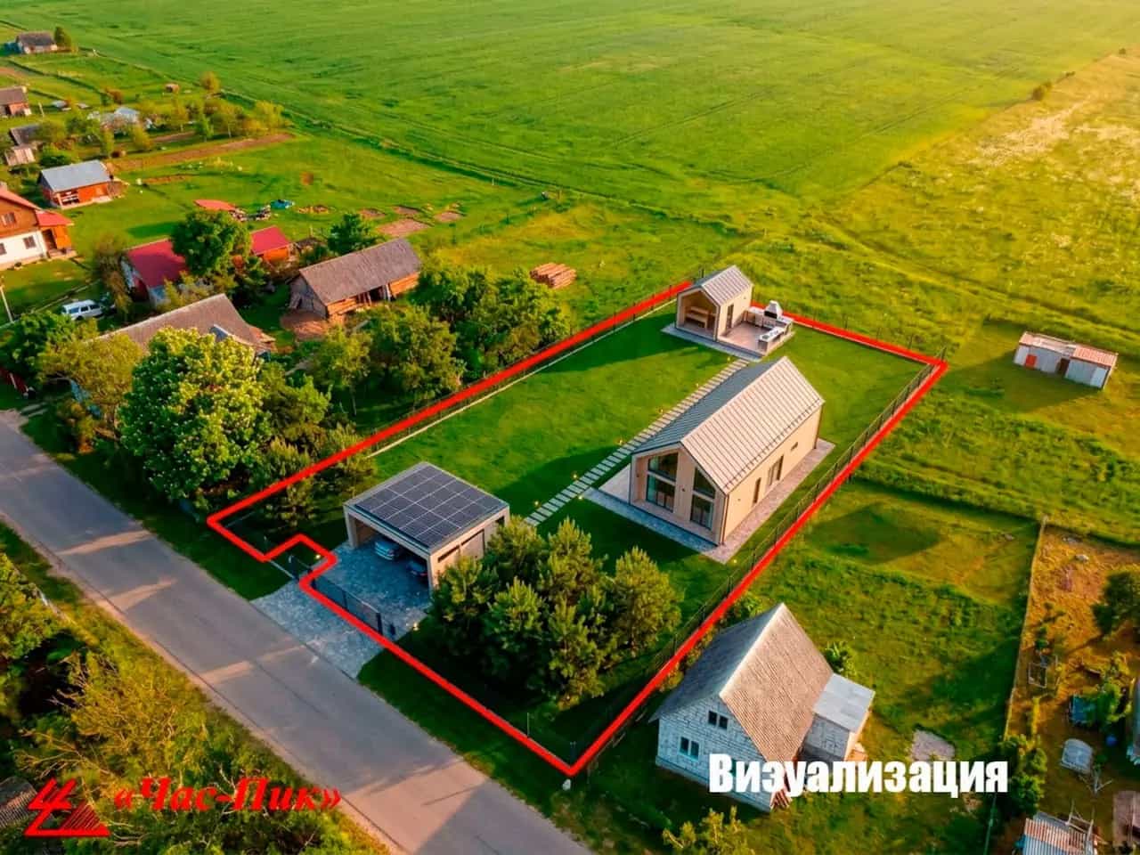 Беларусь, Минский район, Крупицкий сельсовет, деревня Еськовичи, 10Б, фото 2