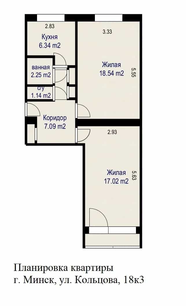 Беларусь, Минск, улица Кольцова, 18к2, фото 29