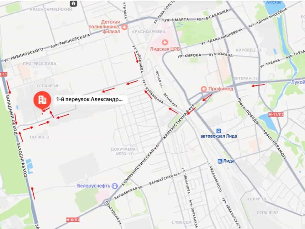 Беларусь, Гродненская область, Лида, 1-й переулок Александра Невского, 1, фото 10