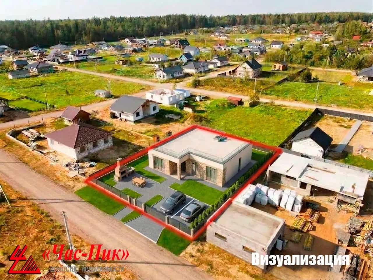 Беларусь, Минская область, Смолевичский район, Заболотский сельсовет, садоводческое товарищество Стрелец-2014, 160, фото 3