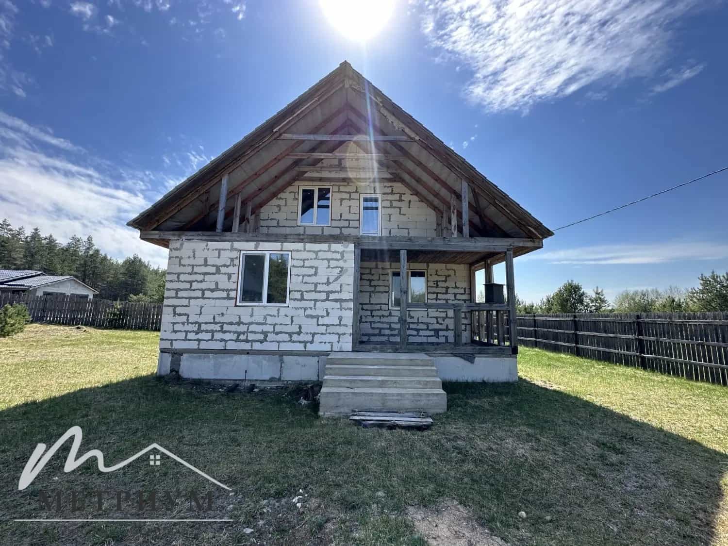 Беларусь, Минская область, Столбцовский район, Шашковский сельсовет, деревня Хутор-Борок, Лесная улица, 11