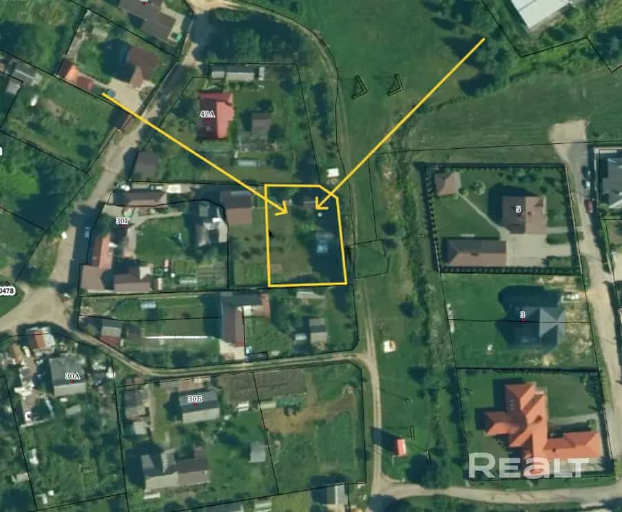 Беларусь, Минский район, Папернянский сельсовет, Цнянка, Болотный переулок, 30В