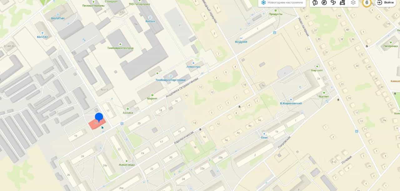 Россия, Тамбов, улица Академика Островитянова, 17А, фото 21