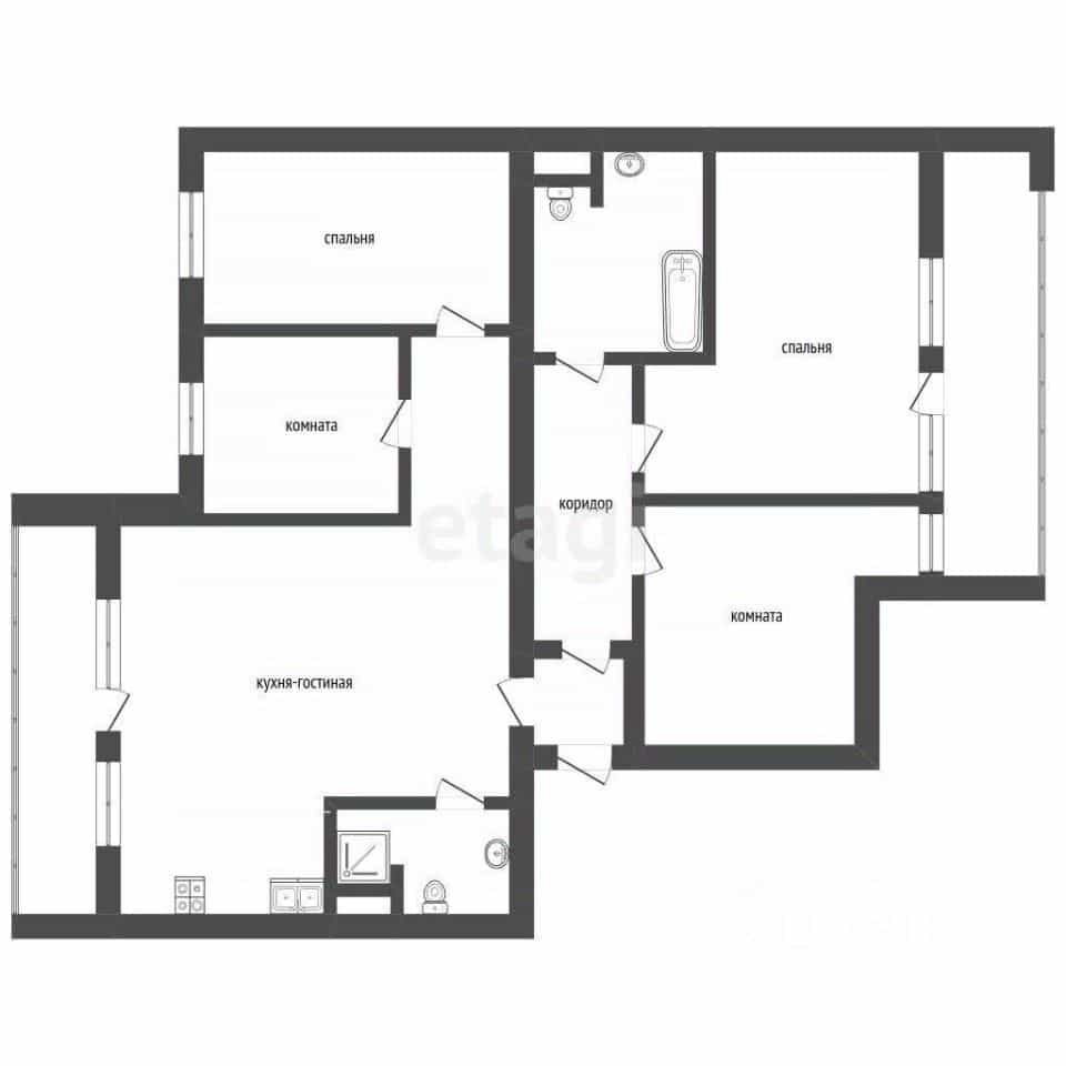 Россия, Кострома, улица Голубкова, 17А, фото 2