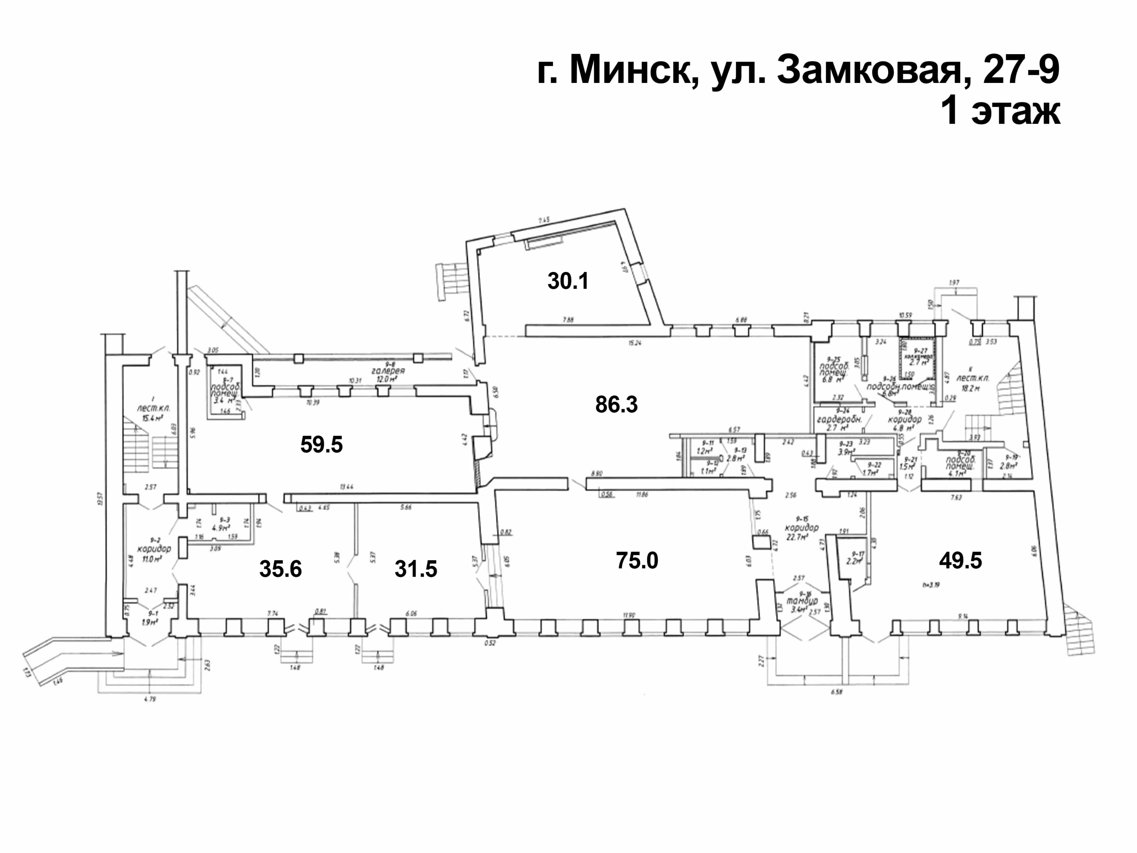 Беларусь, Минск, Замковая улица, 27-9, фото 2