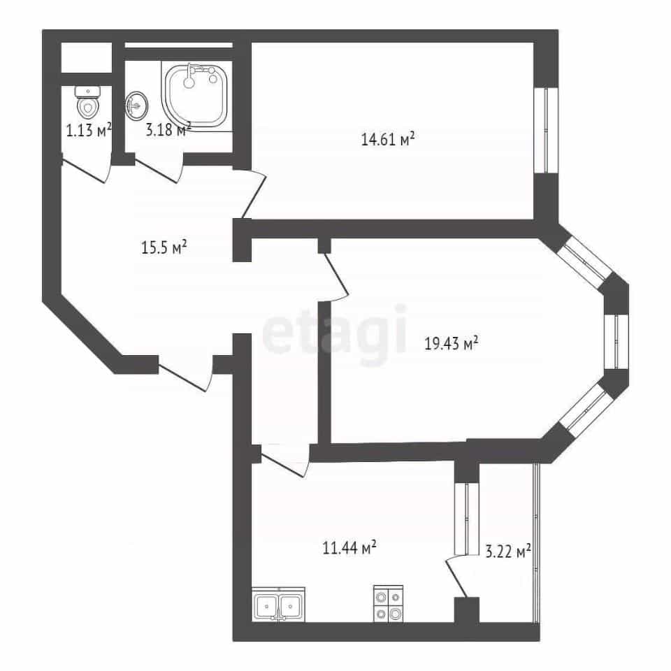 Россия, Тамбов, улица Августа Бебеля, 6к3, фото 2