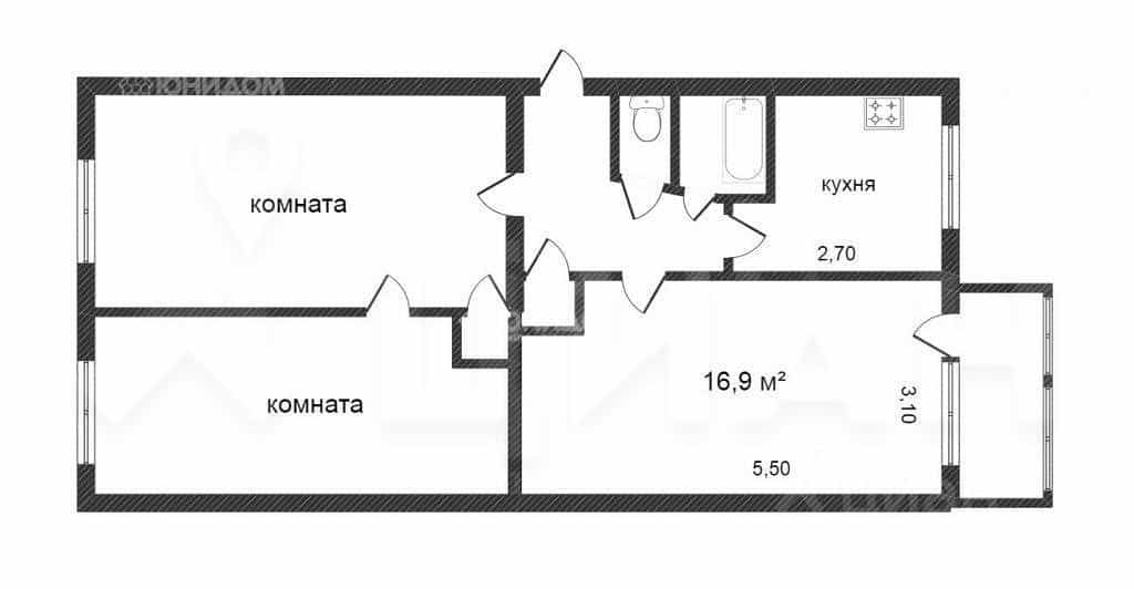 Россия, Республика Коми, городской округ Сыктывкар, посёлок городского типа Краснозатонский, улица Ломоносова, 44А, фото 2