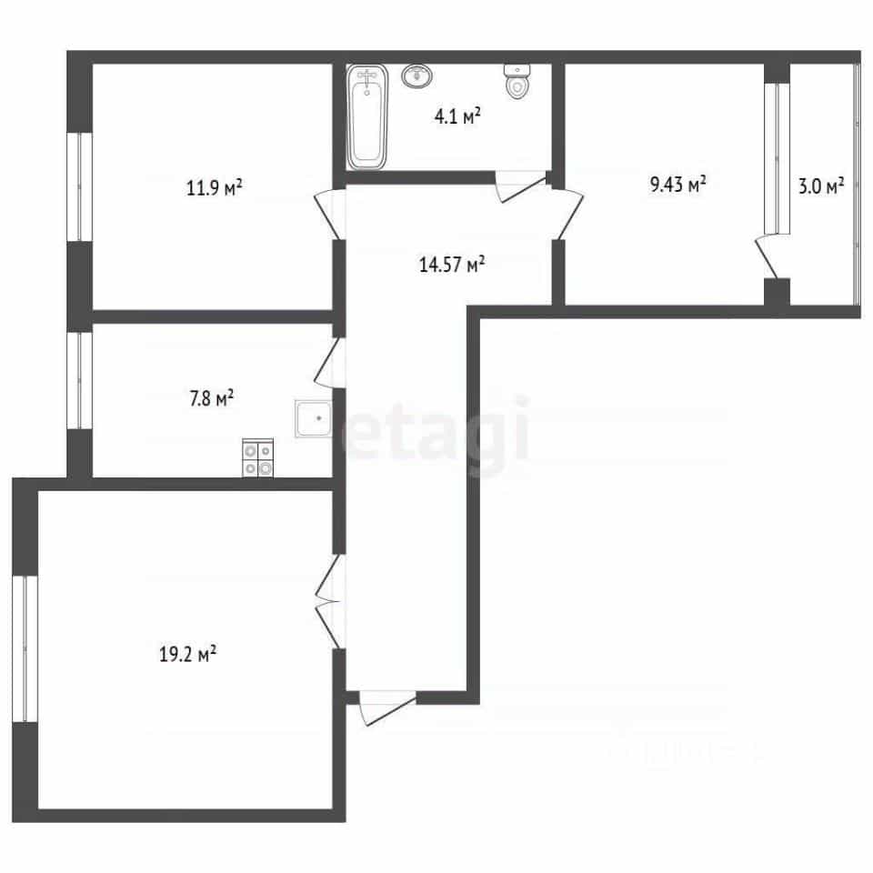 Россия, Республика Коми, Сыктывкар, улица Мира, 39, фото 2