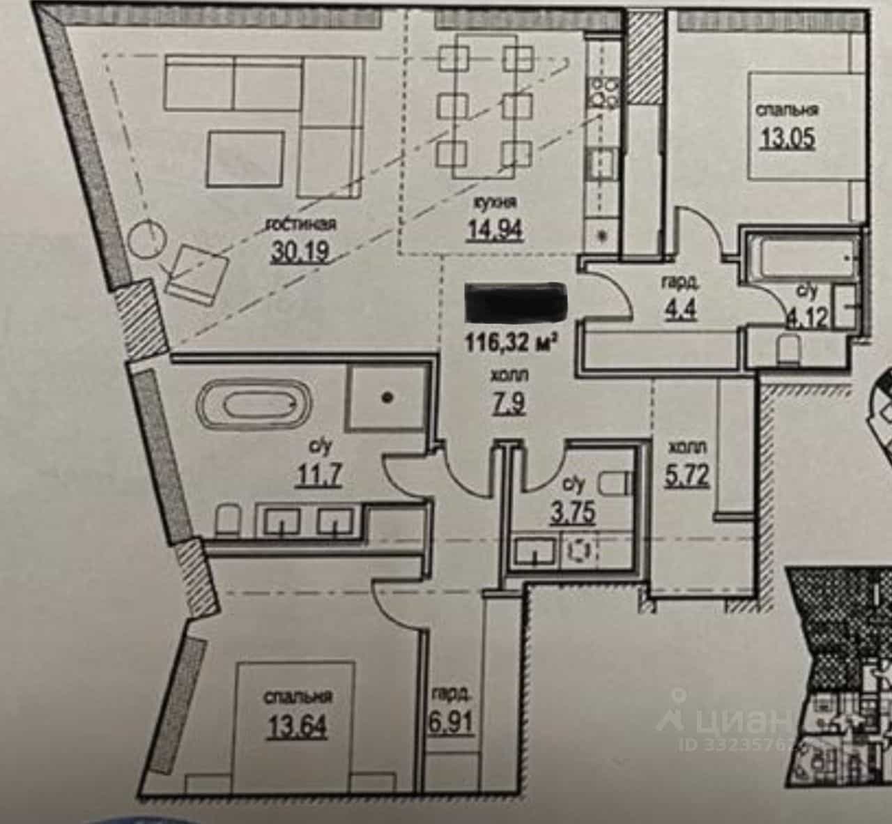 Россия, Москва, Краснопресненская набережная, 14Ак3, фото 19