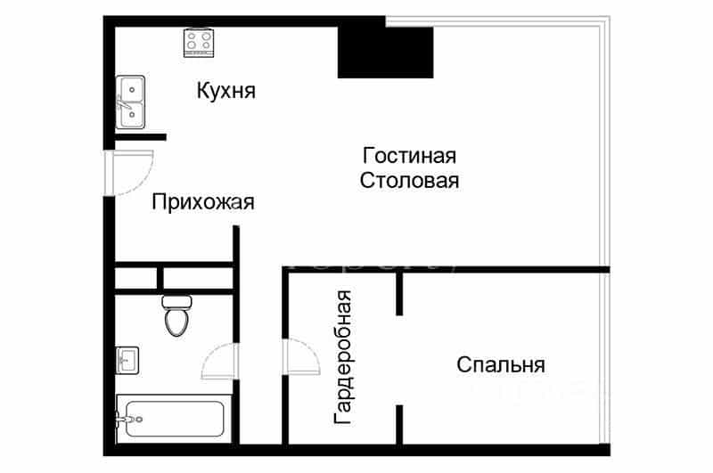 Россия, Москва, 1-й Красногвардейский проезд, 22с1, фото 2