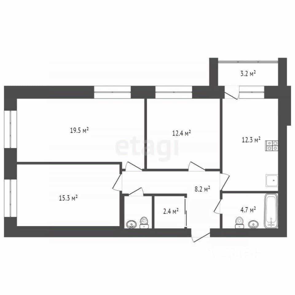 Россия, Кострома, 1-й Кинешемский проезд, 18, фото 2