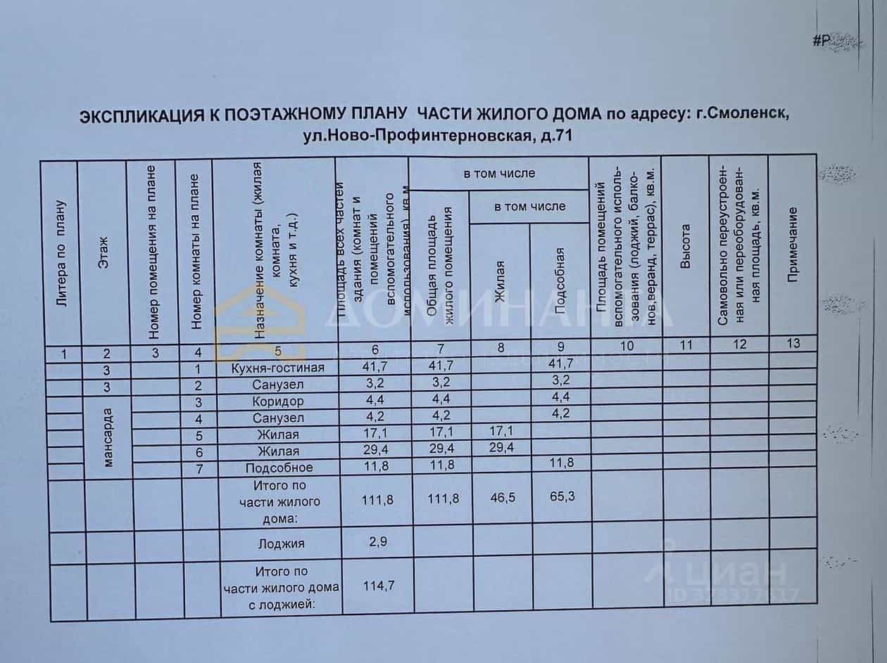 Россия, Смоленск, Ново-Профинтерновская улица, 71, фото 33