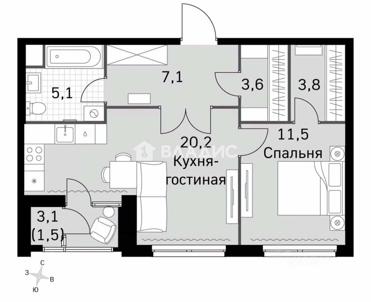Россия, Москва, Строительный проезд, 9к1, фото 3