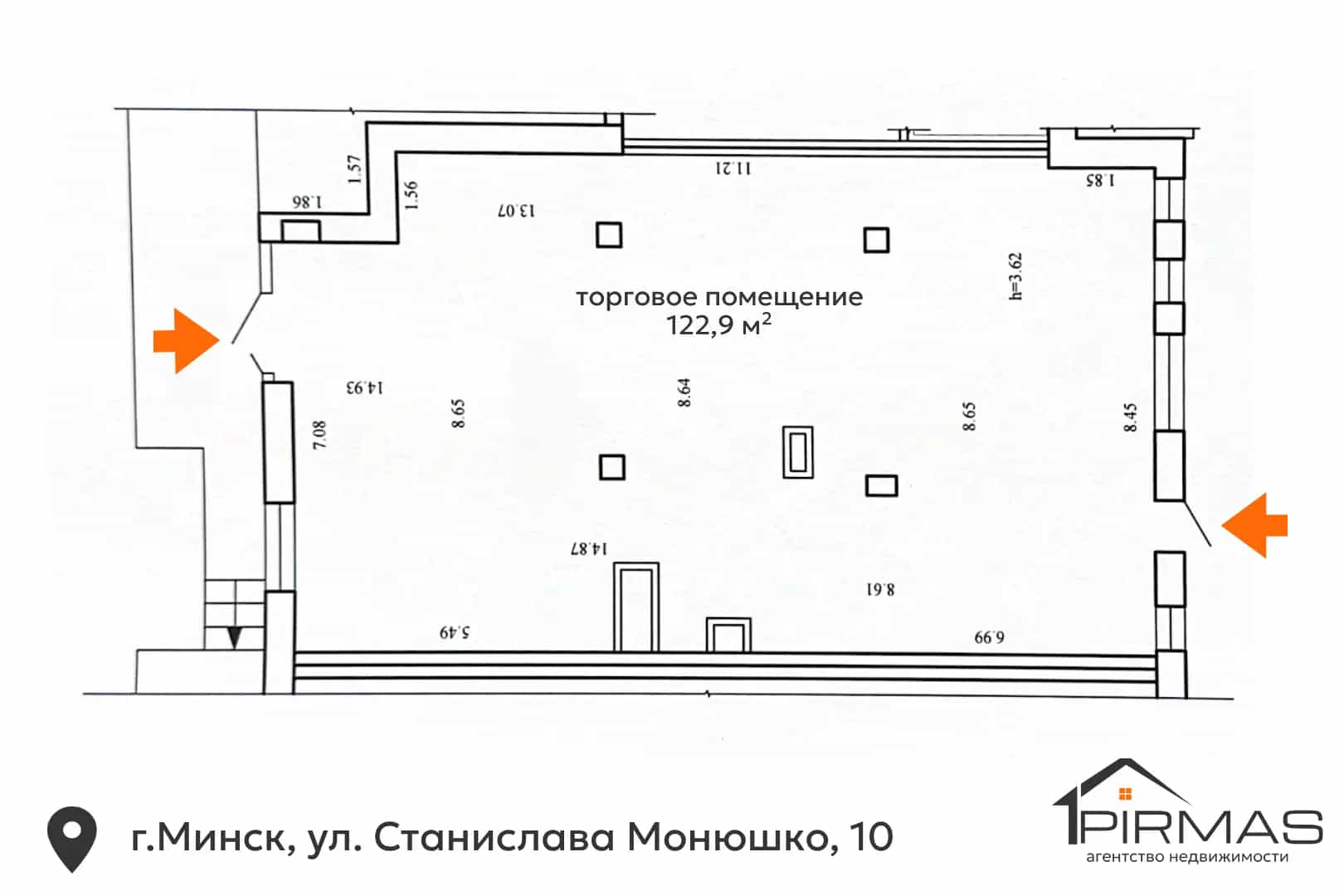 Беларусь, Минск, улица Станислава Монюшко, 10, фото 7