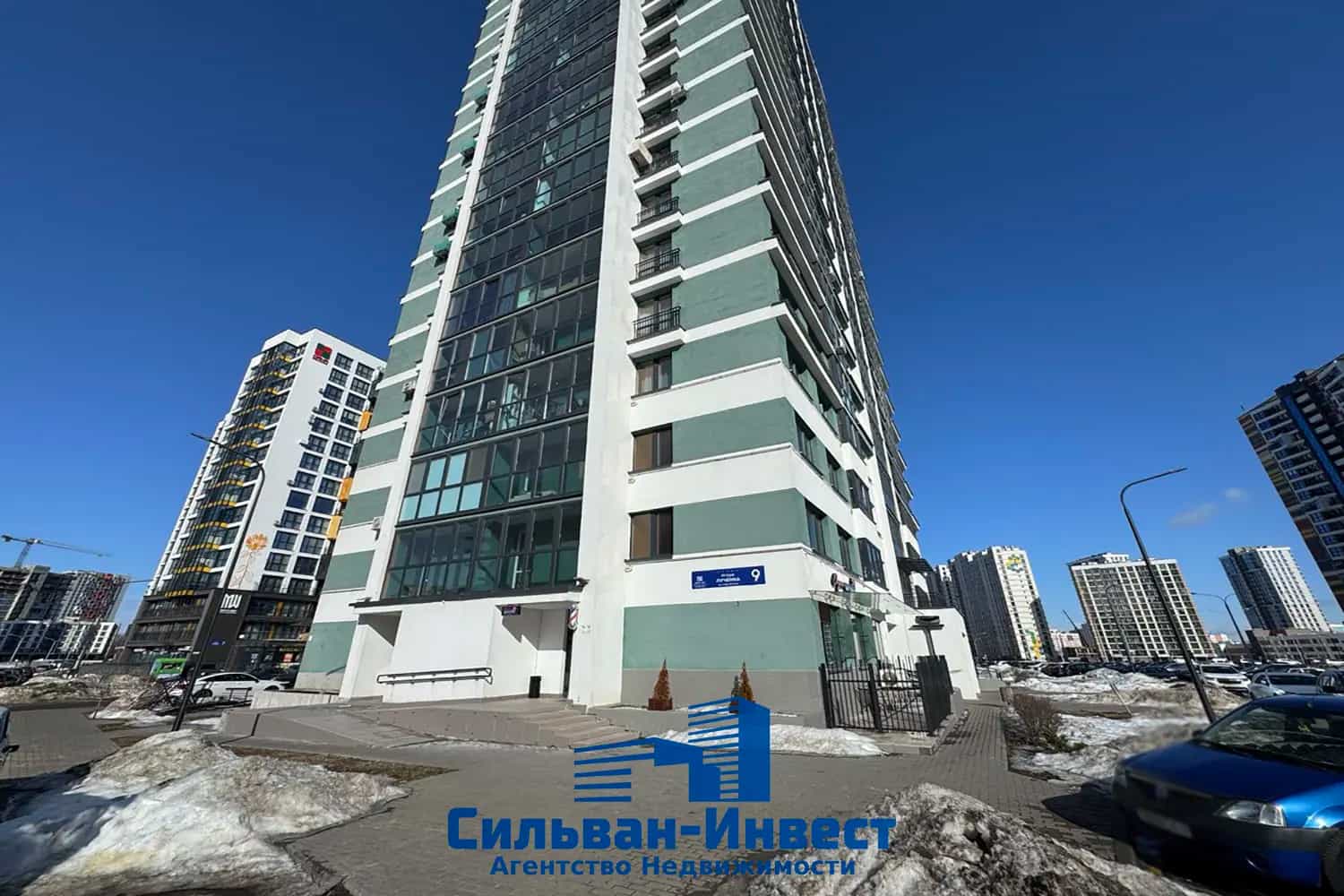 Беларусь, Минск, улица Игоря Лученка, 9