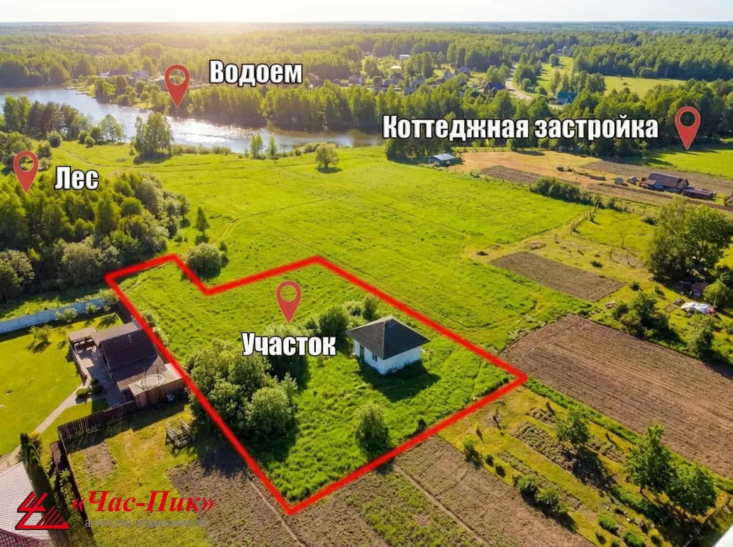 Беларусь, Минский район, Горанский сельсовет, деревня Черёмуха, Лесная улица, 10, фото 4