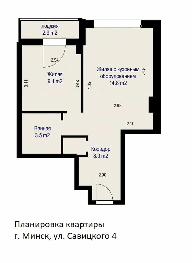 Беларусь, Минск, улица Михаила Савицкого, 4, фото 30