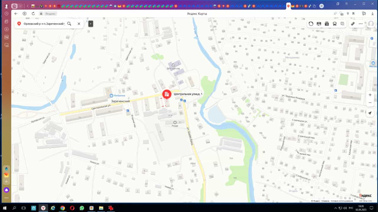 Россия, Орловский муниципальный округ, посёлок Зареченский (Образцовское сельское поселение), Центральная улица, 1, фото 9