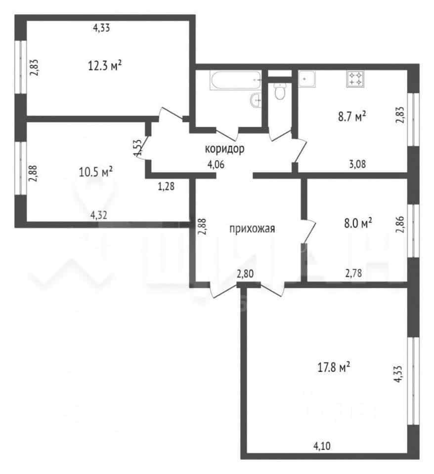 Россия, Республика Коми, Сыктывкар, улица Мира, 53, фото 2