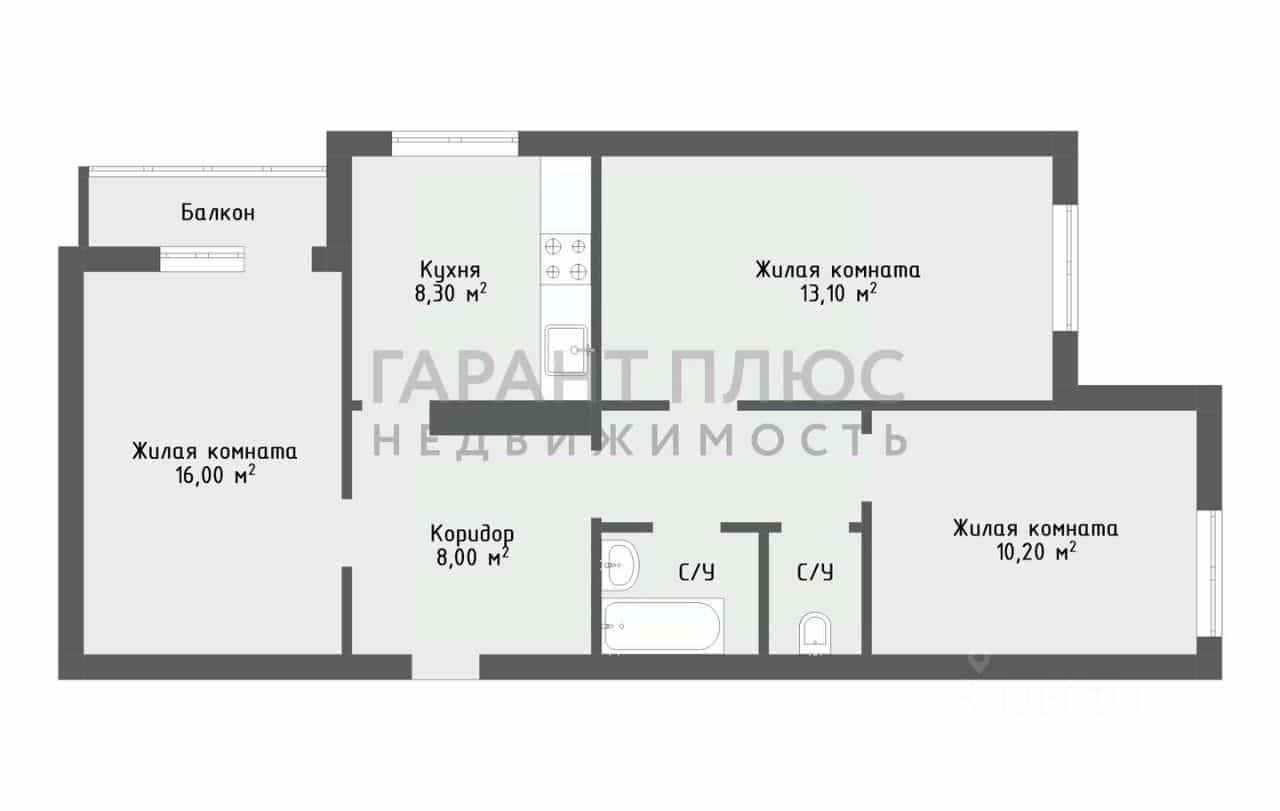 Россия, Липецк, улица имени Генерала Меркулова, 30, фото 13
