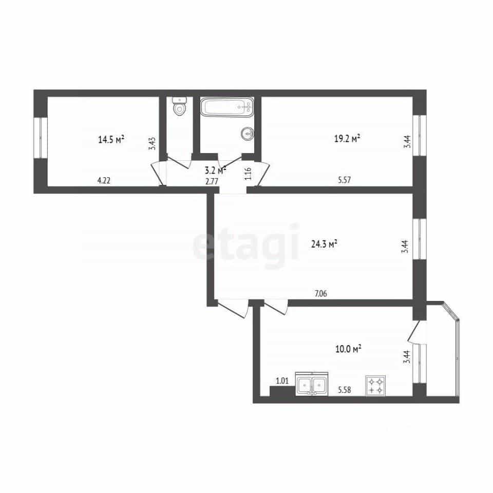 Россия, Тюмень, Широтная улица, 170к3, фото 2