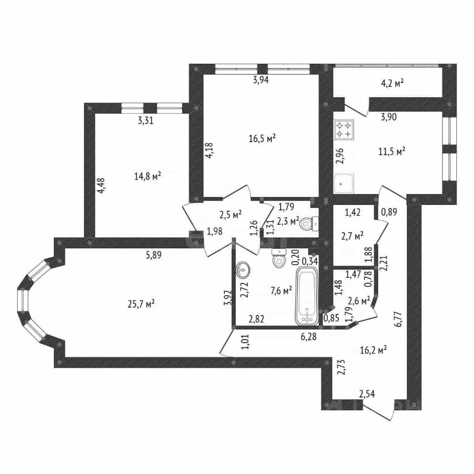 Россия, Республика Башкортостан, Уфа, улица Ферина, 4, фото 2
