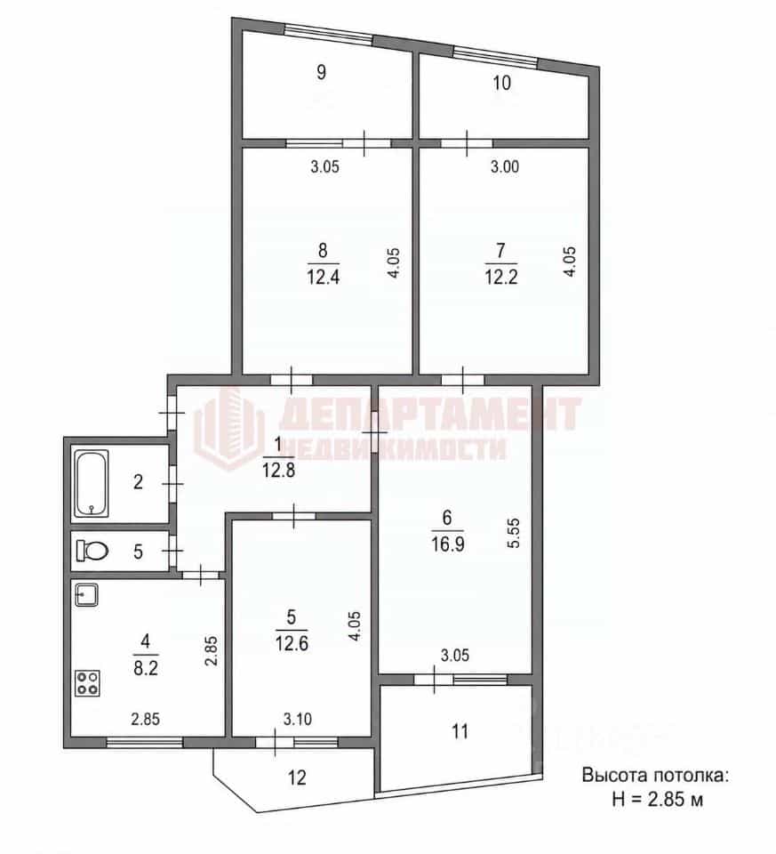 Россия, Астрахань, улица Николая Островского, 162к1, фото 26