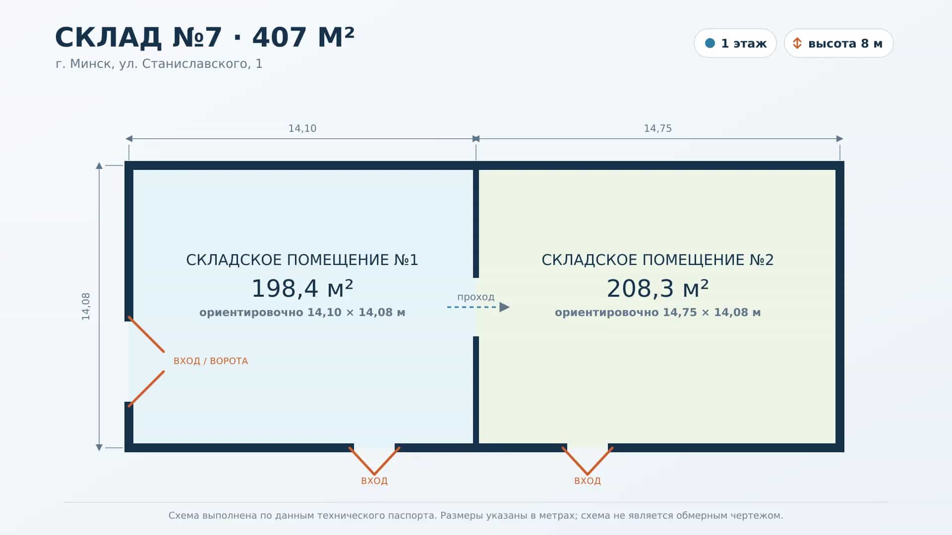 Беларусь, Минск, улица Станиславского, 1к2, фото 3
