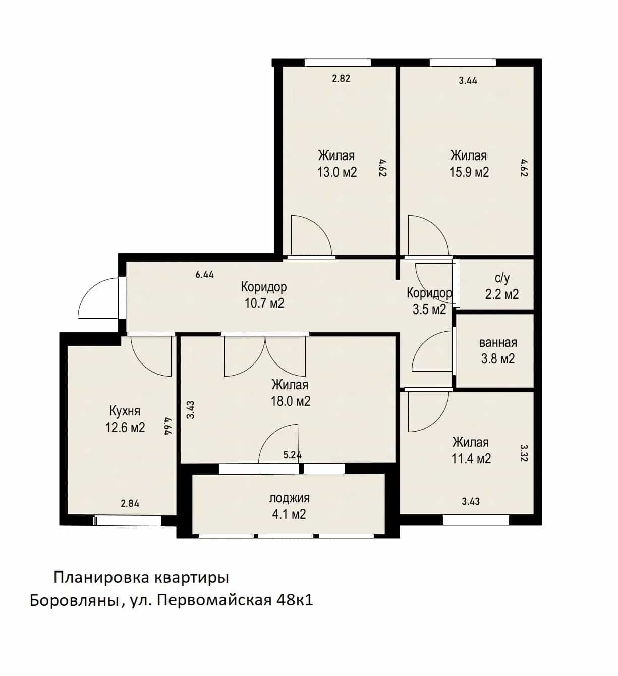 Беларусь, Минский район, деревня Боровляны, Первомайская улица, 48к1, фото 33
