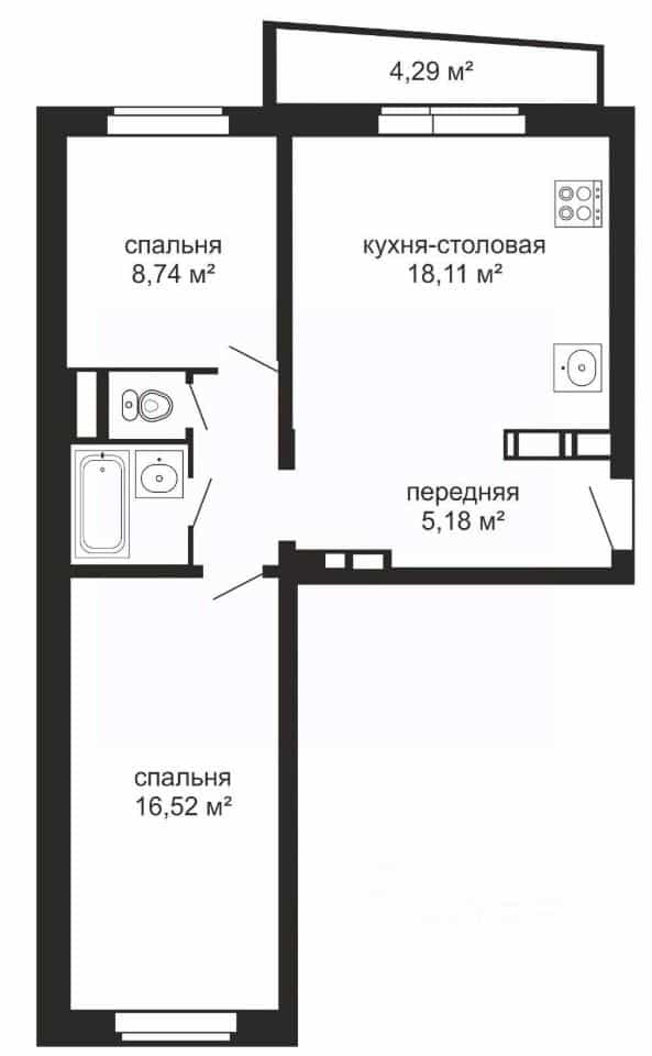 Россия, Челябинск, улица Братьев Кашириных, 131Б, фото 2