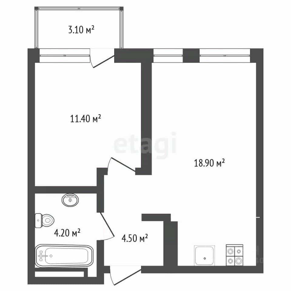 Россия, Тюмень, улица Газовиков, 38к2, фото 2
