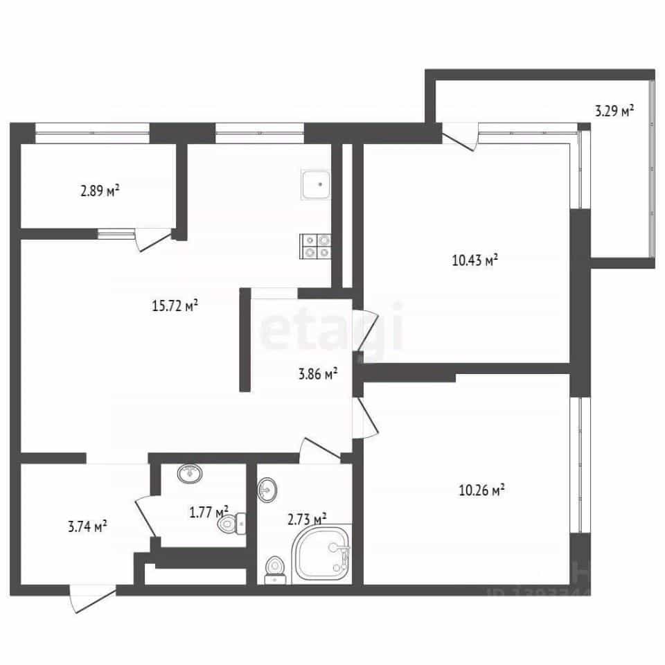 Россия, Тюмень, микрорайон Тарманы, улица Малышева, 31к1, фото 2
